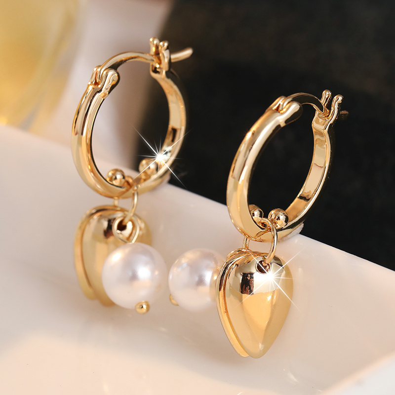 Women's Vintage-style Flower-shaped Drop Earrings, Elegant Gift